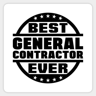 Best General Contractor Ever Sticker